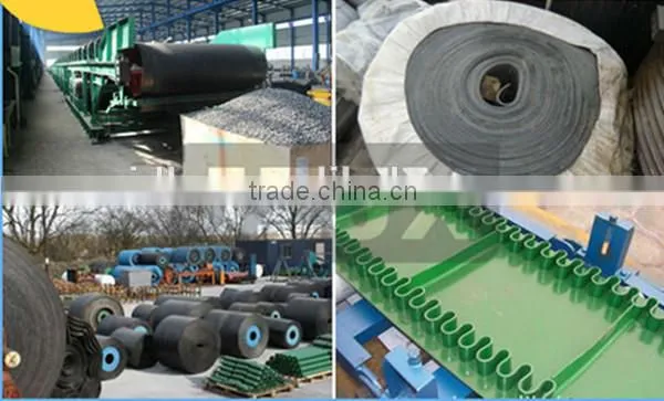 flat belt portable belt conveyor price JMCI 87