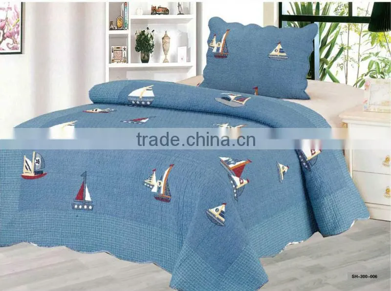 Exquisite Microfiber Printed Quilt