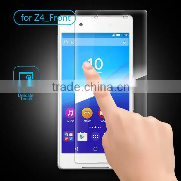 Premium tempered glass for Sony Z4 screen protector, glass screen guard for Sony Xperia Z4