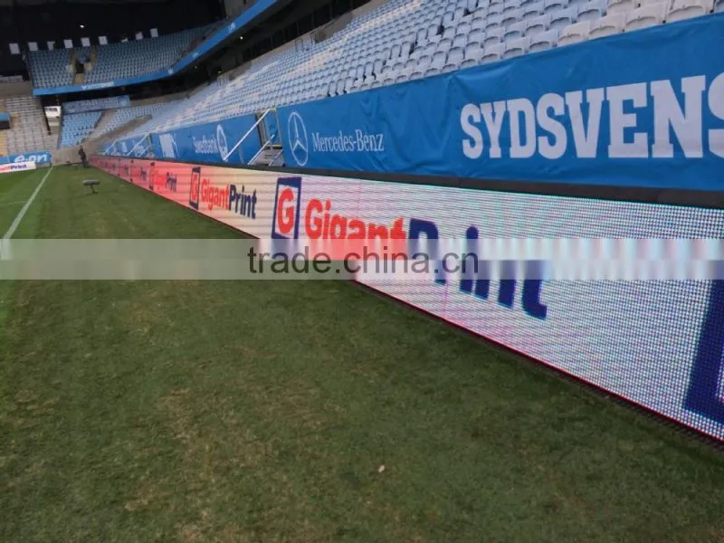 rubber mask perimeter p10 outdoor led display