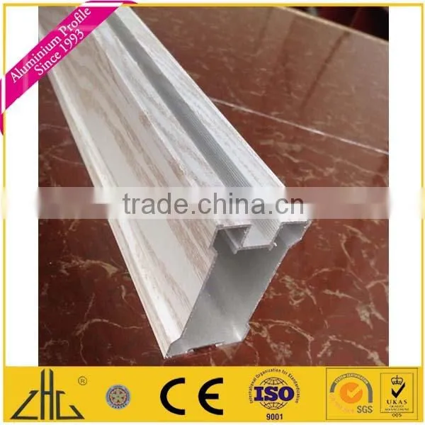 Wow!! Profiled aluminium window frame factory/ marble color, ceramics pattern, wooden grains aluminium profile for window frames