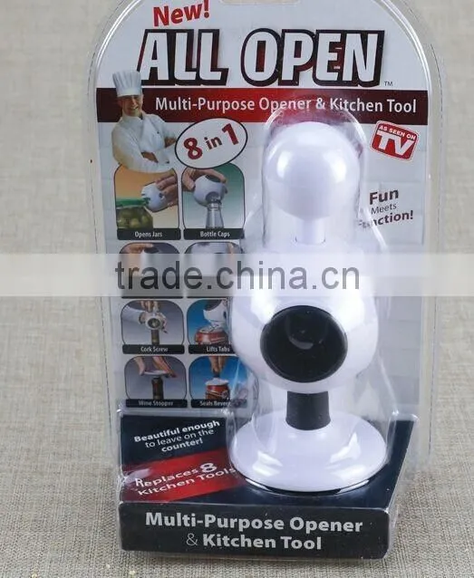 8-in-1 Multipurpose Kitchen Tool Super Can Bottle Opener