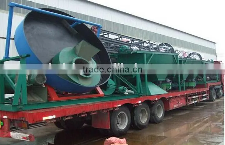 Large capacity humic acid fertilizer granulator for sale