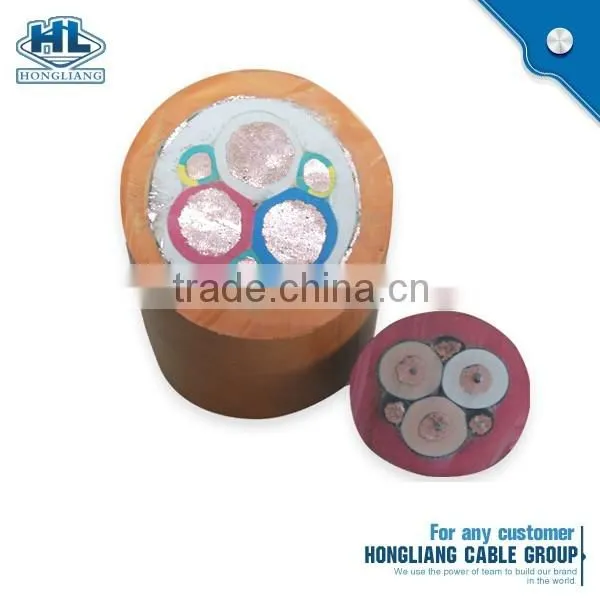 low vpltage EPR insulated 3x0.75 3x1.0 3x1.5 3x2.5 h05rr-f rubber power cable
