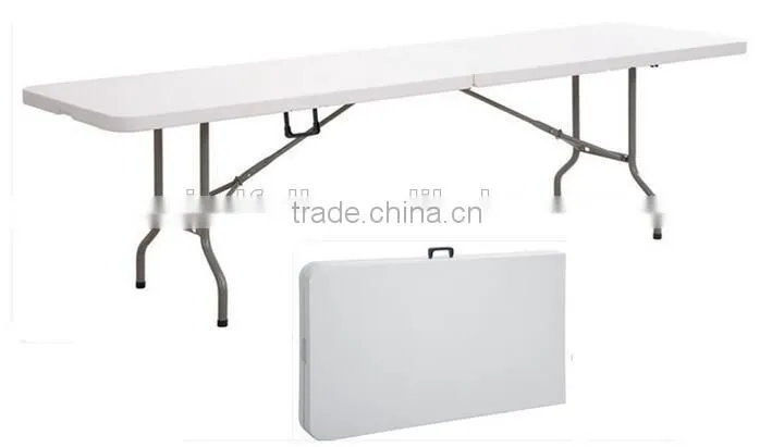 Retail HDPE 8FT Rectangle Folding Table for Outdoor