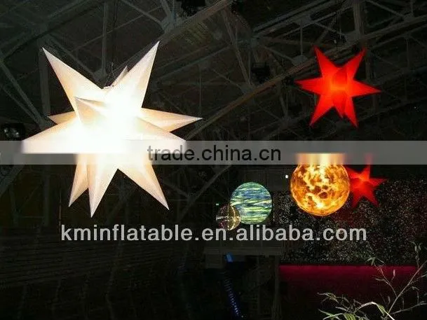inflatable star with led