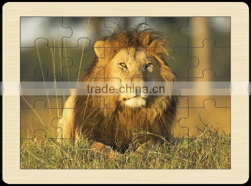 wooden puzzle with EN71