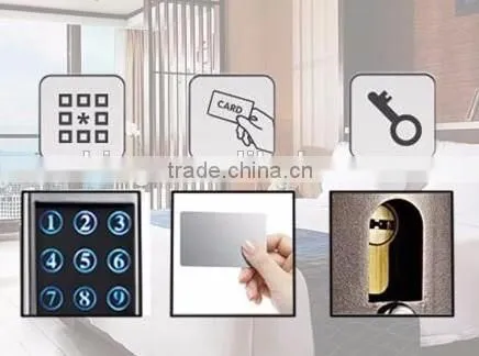 Keypad touch screen digital pin code lock