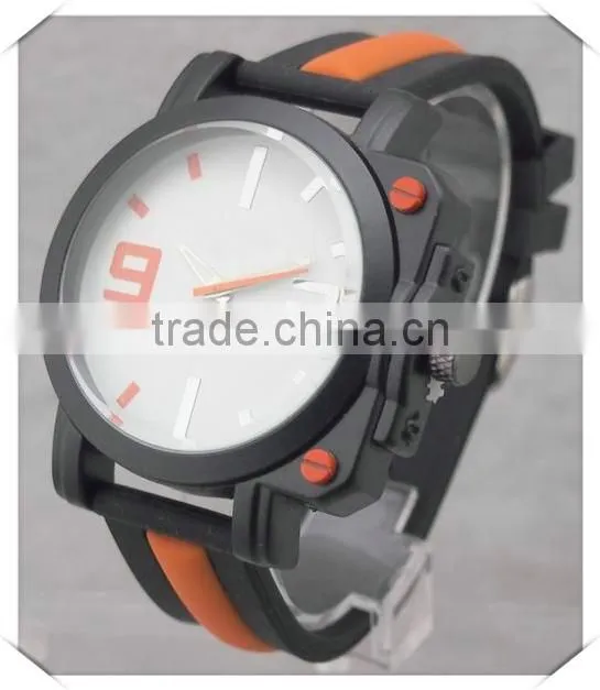 Factory Price Cheap Sport Watch Men's Silicone Wrist Watch