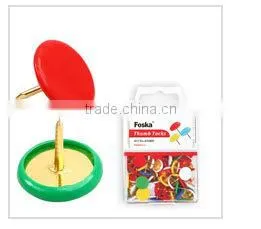 Hotsale Good Quality Office Golden Thumbtacks