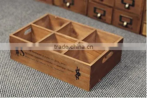 perfect wooden box without lid