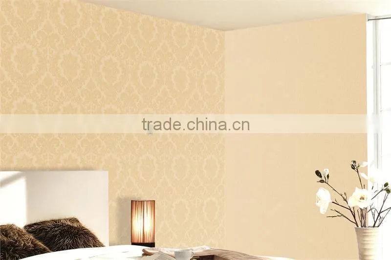 matte wallpaper european style wall paper for home/hotel /commerce/entertaiment