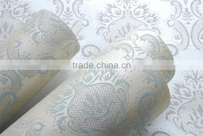 european fashion nonwoven hotel wallcovering