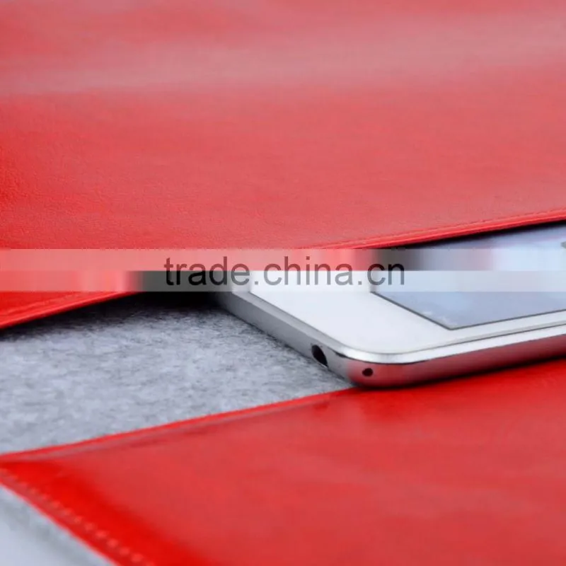 New For Macbook iPad Pro Wool Felt Laptop Sleeve 12-15 Laptop Bag