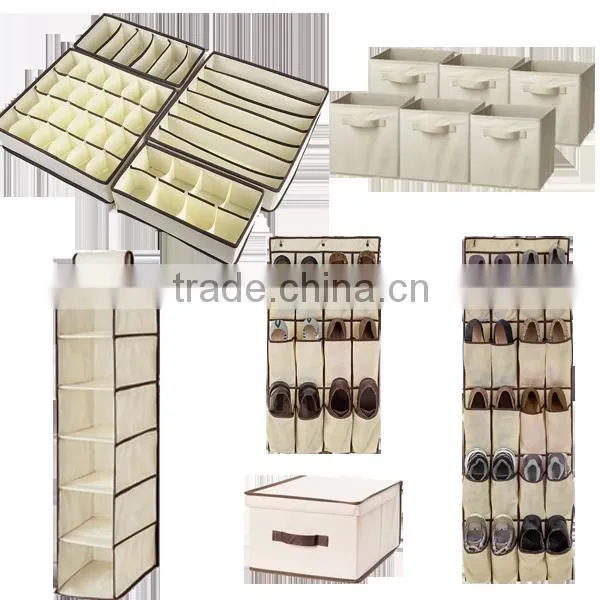 Most Popular Household Storage Plastic Fold up Boxes with Handle