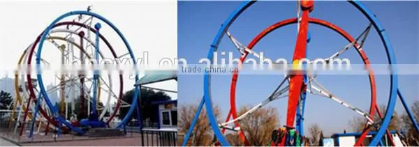 amusement ferris ring car rides / thrill rides / amusement park equipment