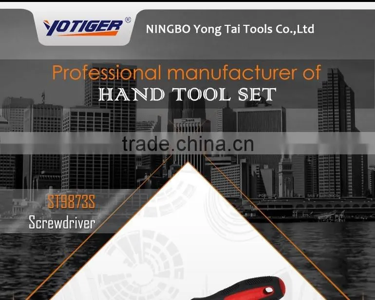 Comfortable Plastic Massage Handle Magnetic Screwdriver