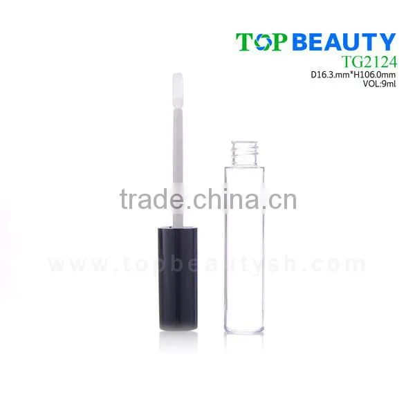 TG2124- Wholesale Best Seller 9ml Round Clear Empty Lipgloss Container
