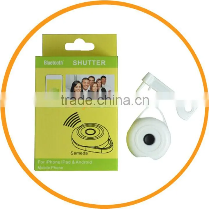 Latest Mobile Phone Remote Controller Bluetooth Wilreless Shutter for 5S / Note 3 from Dailyetech