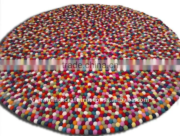Felt Ball Rugs / Teppich