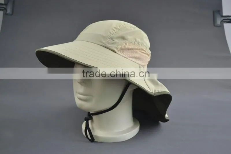 UF50+ floppy outdoor hat woven cap