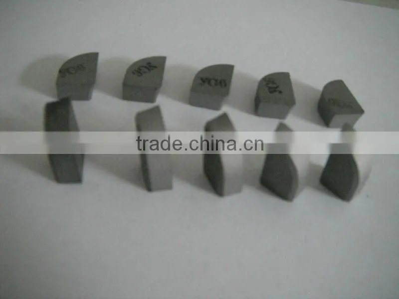 YG6/YG8/YT15 Tungsten Carbide A416 Braze Tips