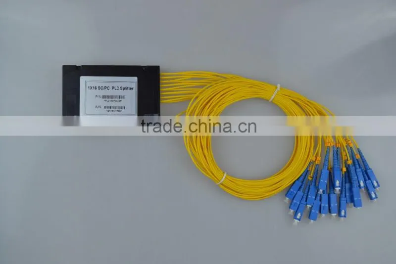 FTTH Single Window SC Fiber Optic PLC Splitter