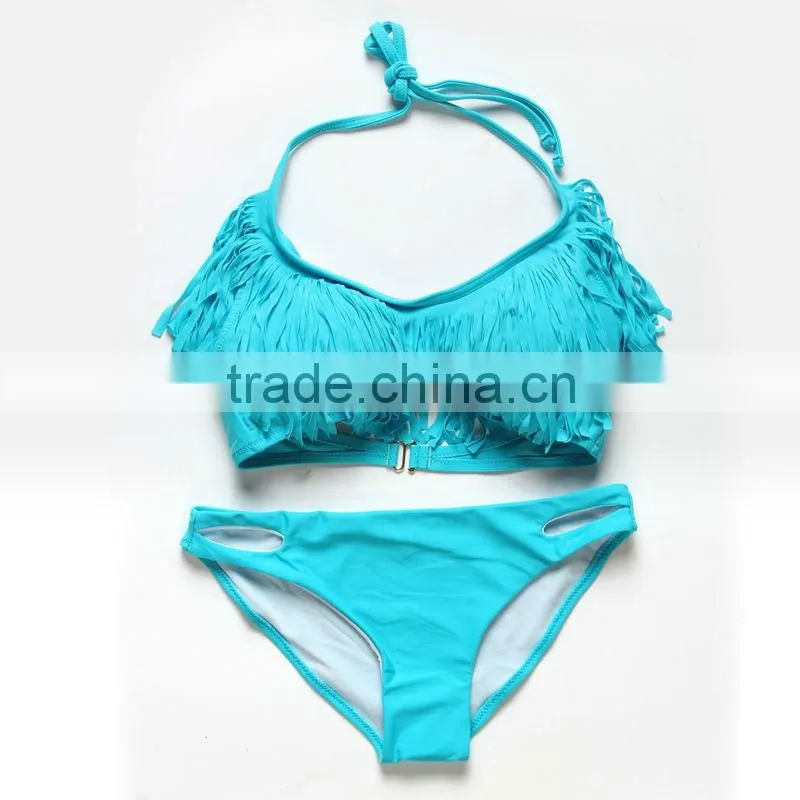 Wholesale Factory Competitive Price swimwear for mature women push up bikini