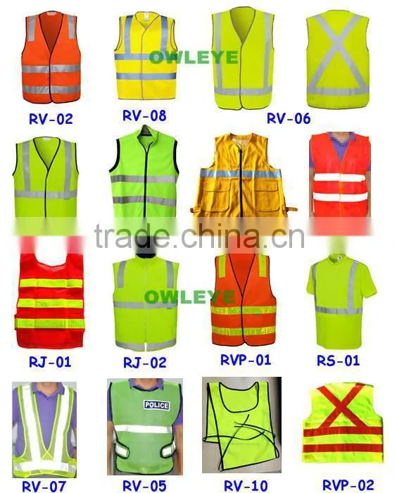 reflective vests/walking safety vests reflective/cheap safety reflective vest