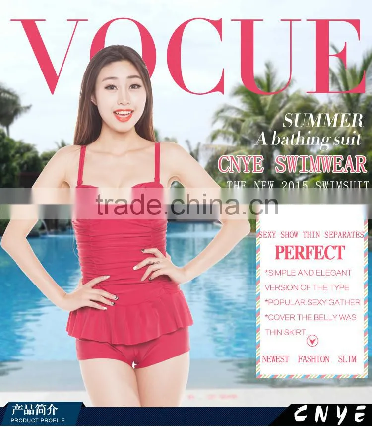 CNYE summer red tankinis womens swimwear women swimsuit