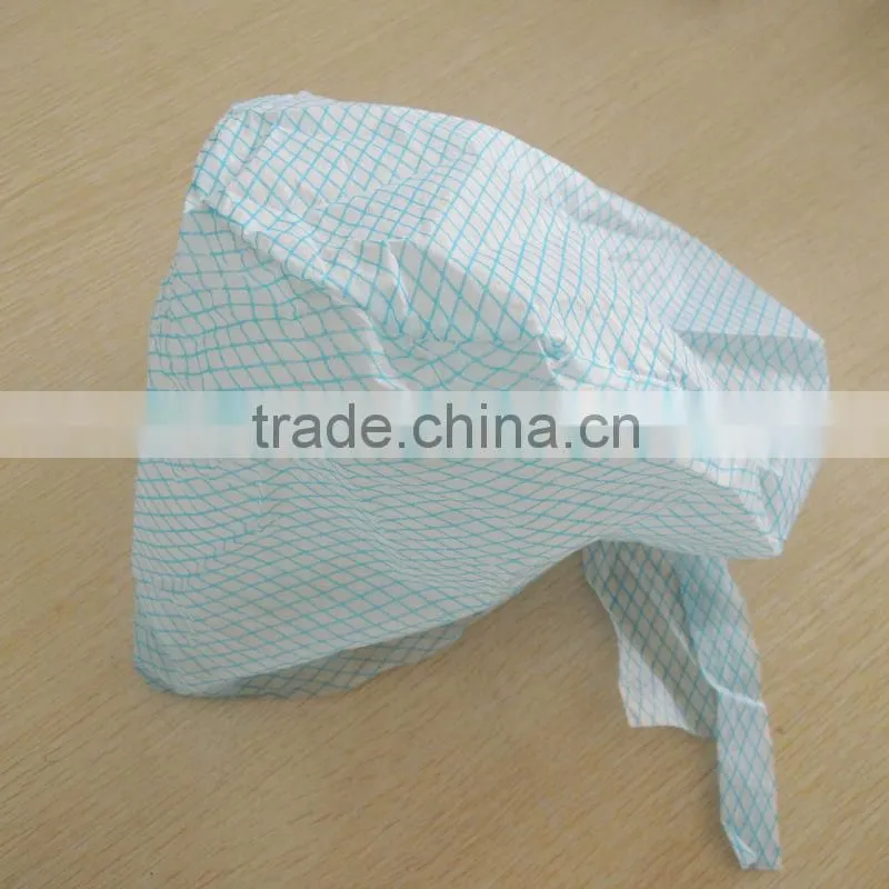 disposable head wrap for hospital operating room