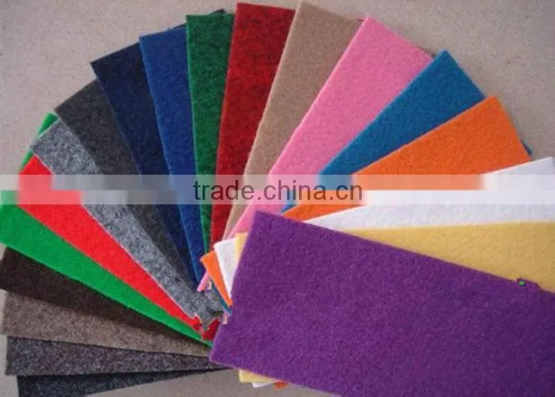 No woven PVC exhibiton carpet
