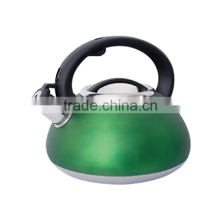 Single bottom non-electric stainless steel induction tea pot camping tea kettle