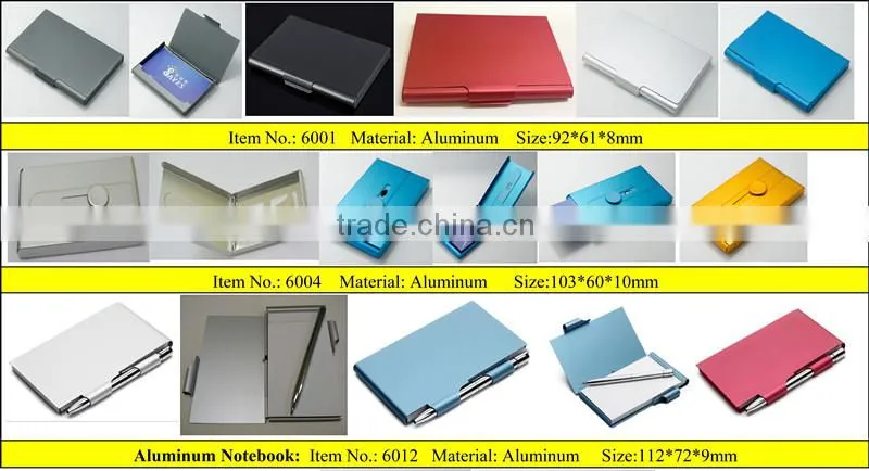 Black blocking RFID PU leather credit card case and business name card holder with customized engraving LOGO