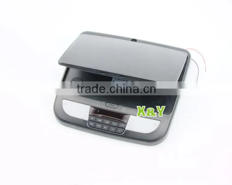 18.5 inch car roof DVD monitor,18.5 inch roof flip down USB SD MP5 FM HDMI car monitor dvd player XY-186DVD