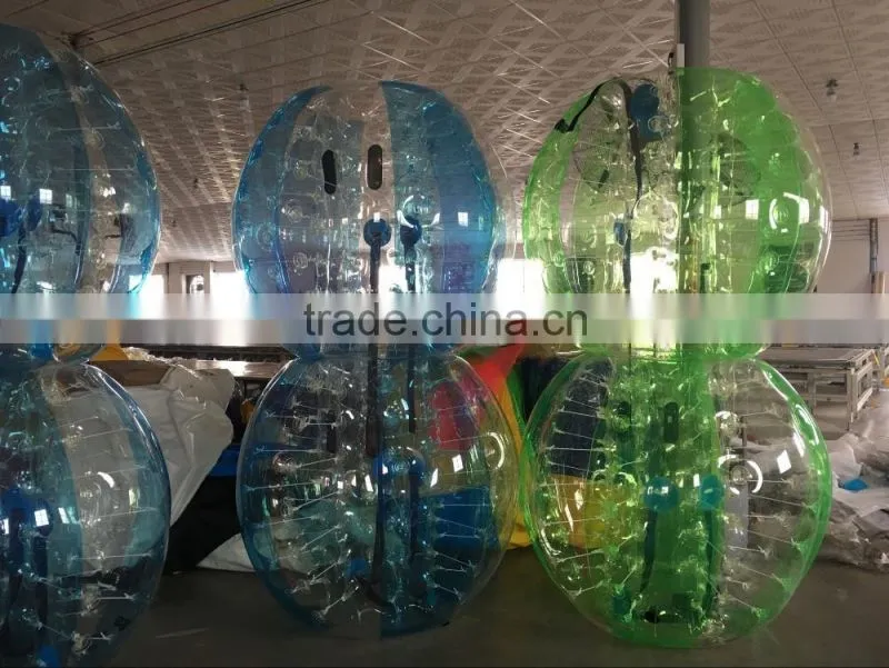 New different color body zorb/loopy ball for two team!!