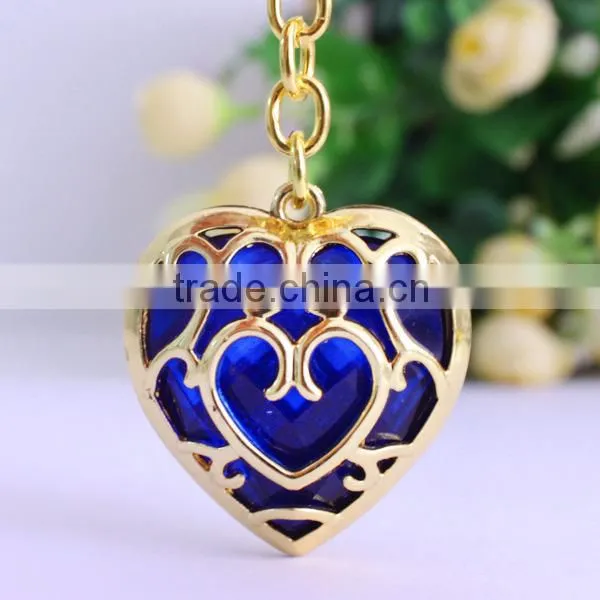 Hot sale the Legend of Zelda keychain key rings PC online game key chain game keychain new metal keychain