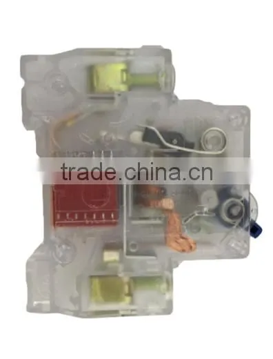 2P mini circuit breaker with transparent cover DZ47-63 40-63A