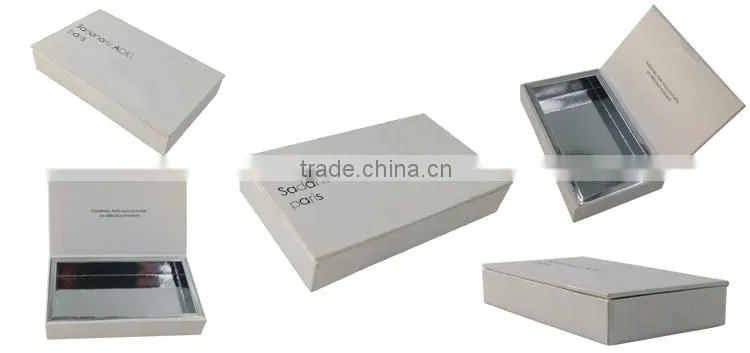Alibaba China supplier luxury custom eyelash packaging box with magnetic closure