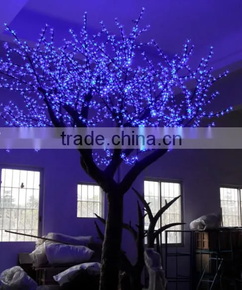 Bulk sale led cherry blossom tree light many size and design can be choose 3.5m tall big led tree