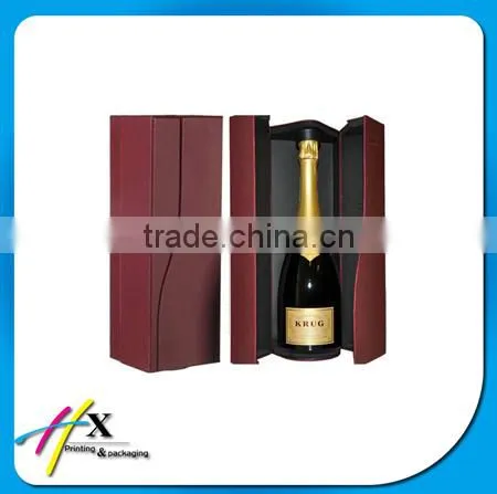 Luxury champagne cardboard packaging box