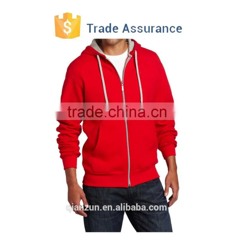 Men's Full Zip Eco Fleece Hoodie Jacket