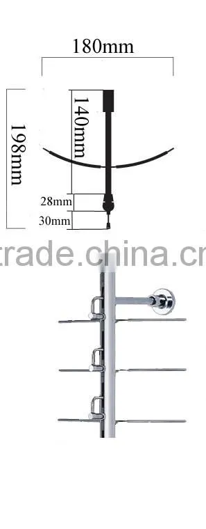 eyewear display rods;wall mounted sunglasses display bars;eyeglasses dsiplay poles