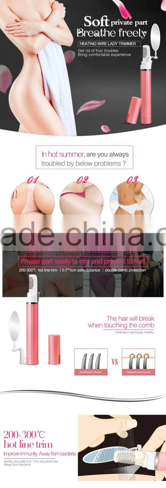 New products lady bikini line hair removal