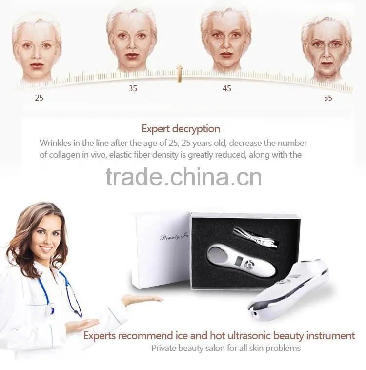 Hifu Face Lift Hot and Cold Hammer Facial Machine