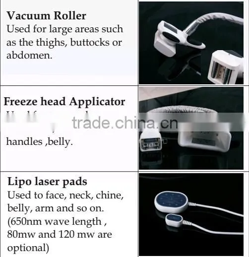 Portable cryolipolysis fat freezing device