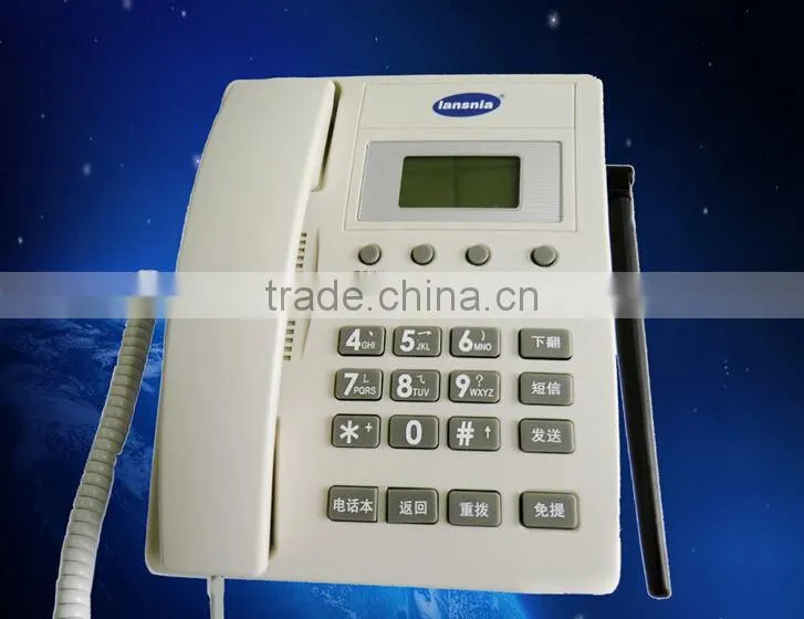 new products 2014 telephone gsm / wireless telephone GSM plug kcal in shenzhen from china