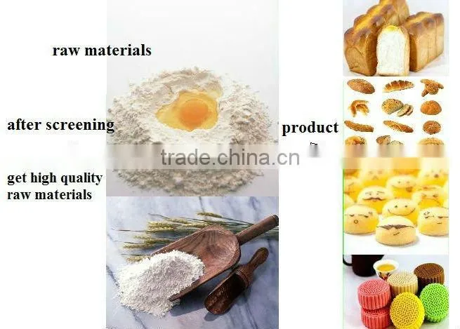 China high efficiency rotary food screen machine