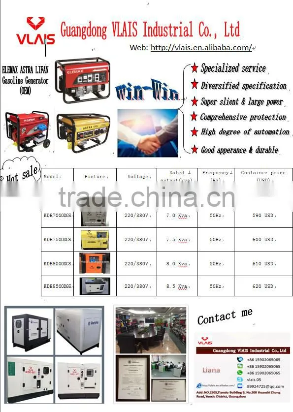 High Performance Diesel Generator Set For Sale,30Kw/40kva diesel generator with factory price