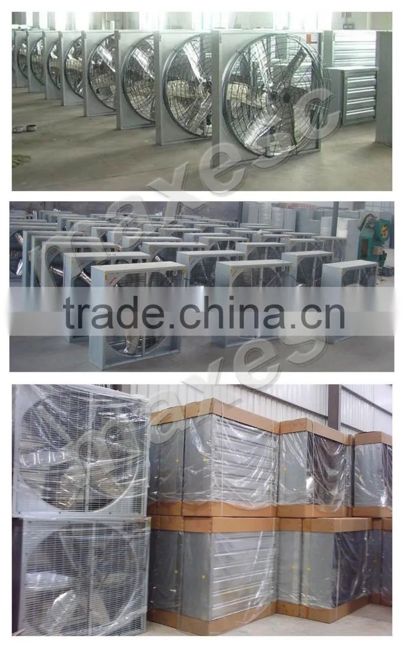 Heavy Duty Axial Outdoor Exhaust Fan for Poultry Farm and Greenhouse
